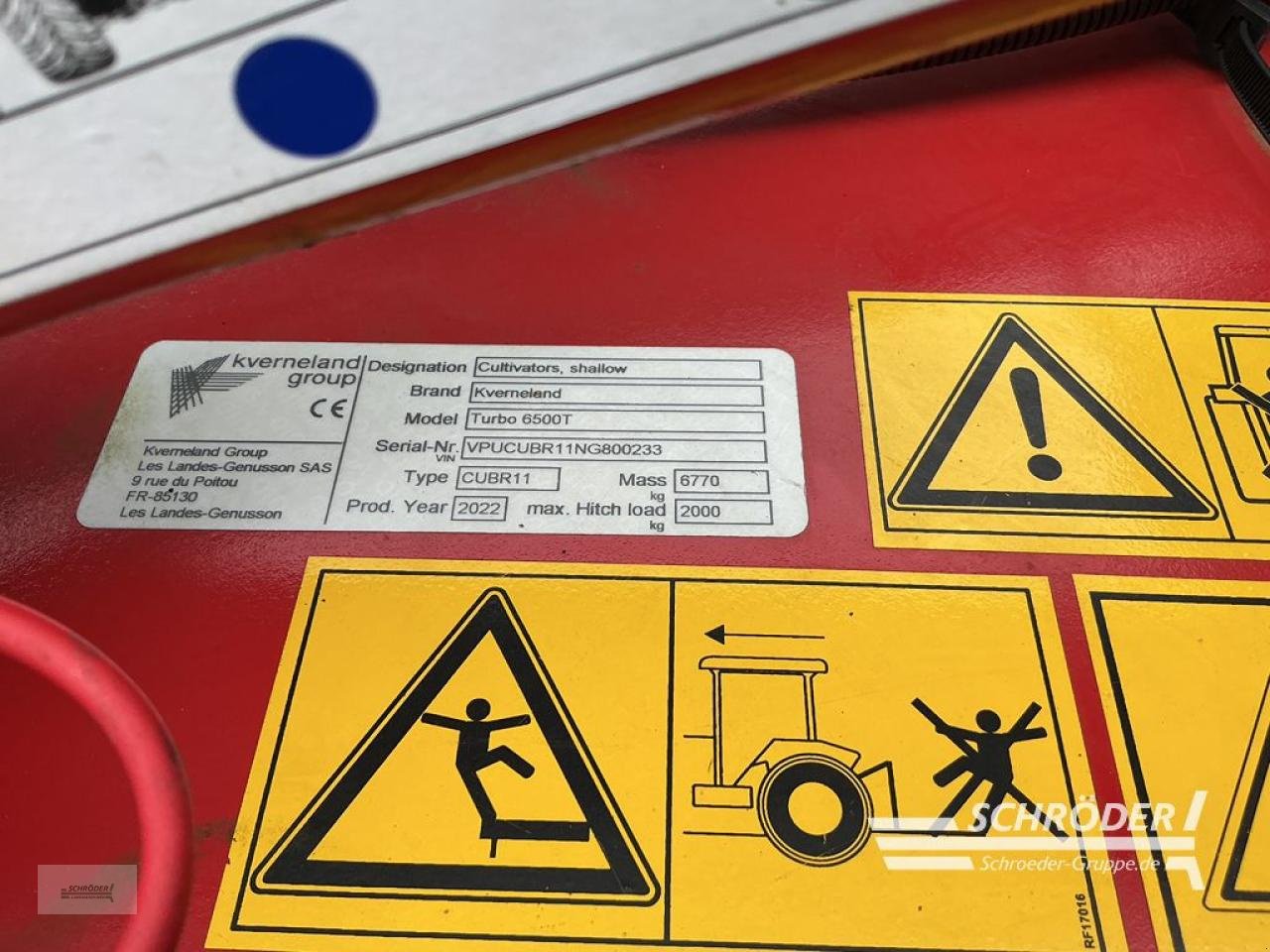 Grubber typu Kverneland TURBO 6500 T | NEU, Gebrauchtmaschine v Friedland (Obrázek 16)